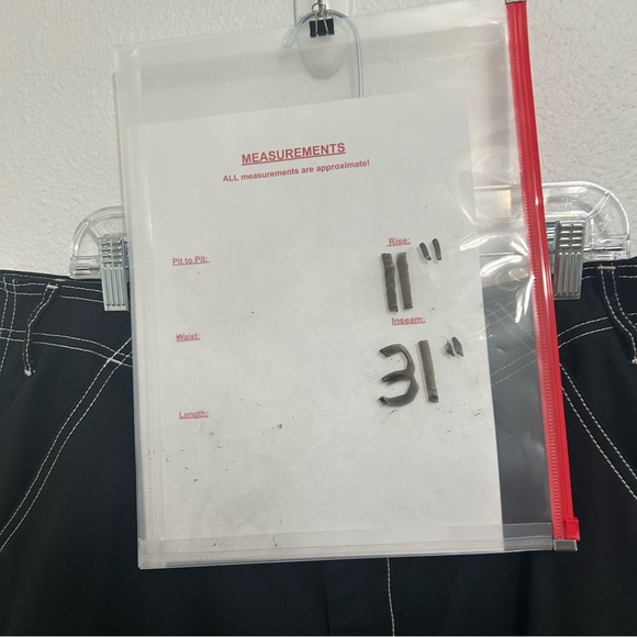 True Religion black cargo pants size 36 - Picture 7 of 7